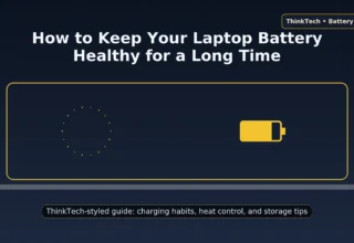 How to Keep my Laptop Battery Healthy for a Long Time