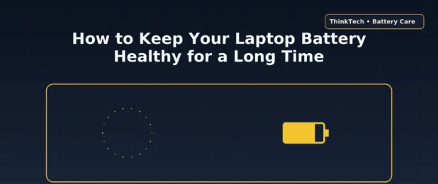 How to Keep my Laptop Battery Healthy for a Long Time